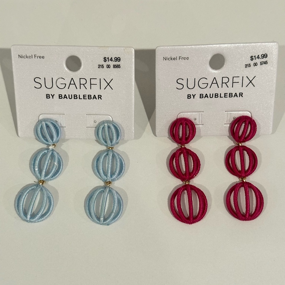 NWT Sugarfix earrings